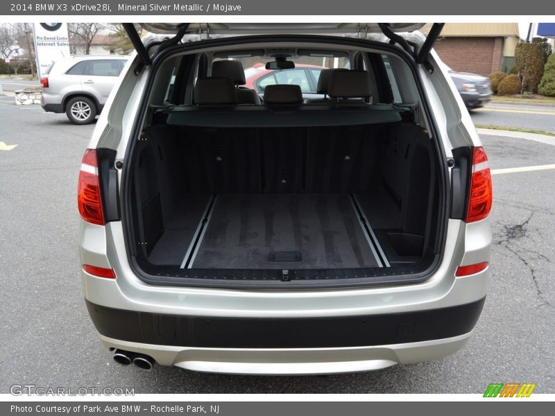 Mineral Silver Metallic / Mojave 2014 BMW X3 xDrive28i