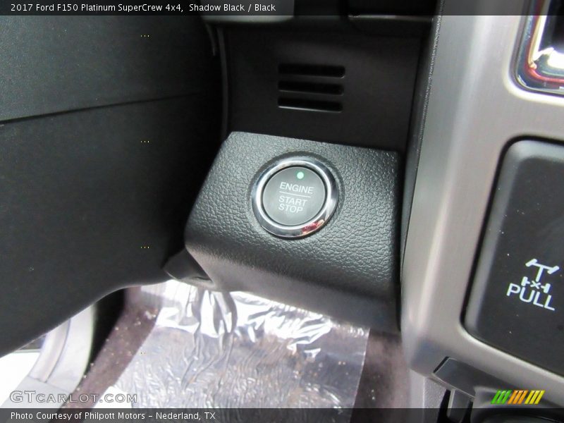 Shadow Black / Black 2017 Ford F150 Platinum SuperCrew 4x4