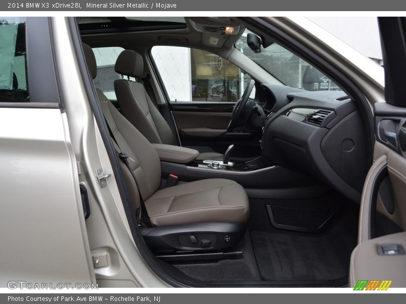 Mineral Silver Metallic / Mojave 2014 BMW X3 xDrive28i