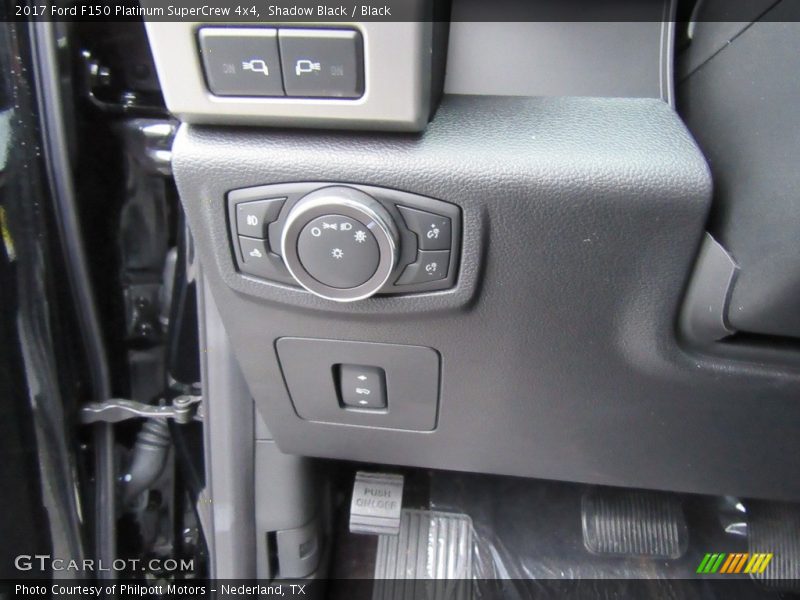 Shadow Black / Black 2017 Ford F150 Platinum SuperCrew 4x4