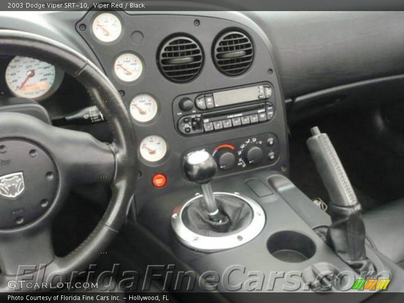 Viper Red / Black 2003 Dodge Viper SRT-10
