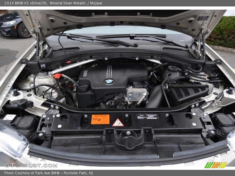 Mineral Silver Metallic / Mojave 2014 BMW X3 xDrive28i