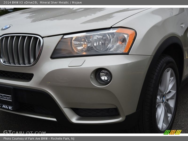 Mineral Silver Metallic / Mojave 2014 BMW X3 xDrive28i