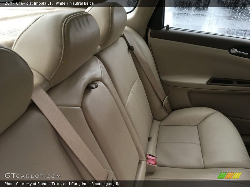 White / Neutral Beige 2007 Chevrolet Impala LT