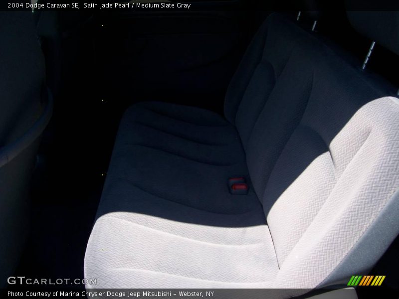 Satin Jade Pearl / Medium Slate Gray 2004 Dodge Caravan SE