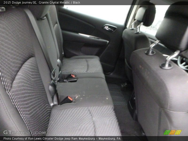 Granite Crystal Metallic / Black 2015 Dodge Journey SE
