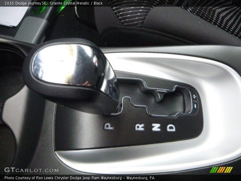Granite Crystal Metallic / Black 2015 Dodge Journey SE