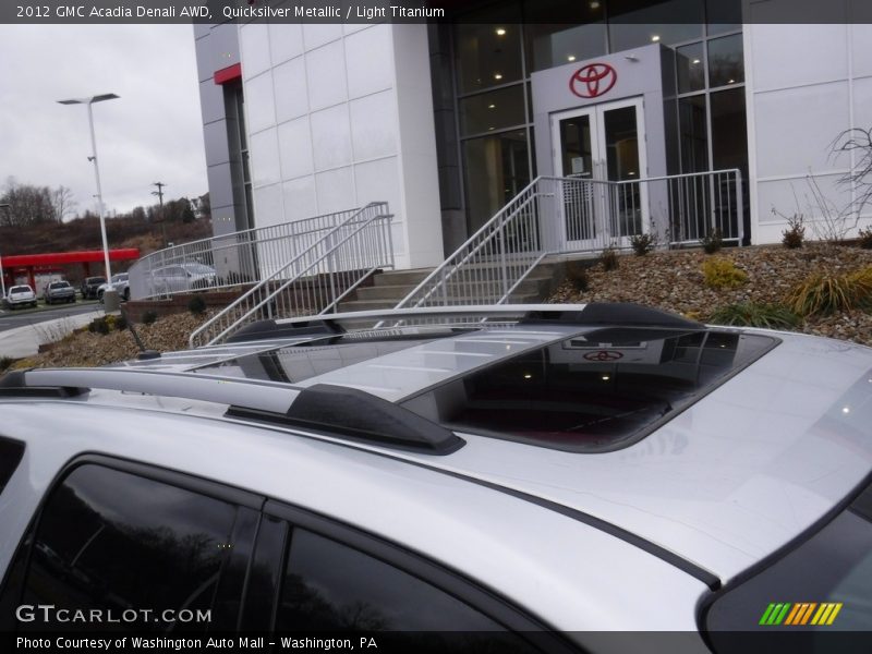 Quicksilver Metallic / Light Titanium 2012 GMC Acadia Denali AWD