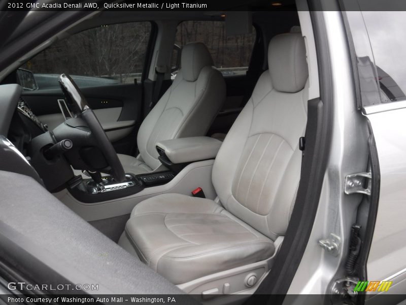 Quicksilver Metallic / Light Titanium 2012 GMC Acadia Denali AWD