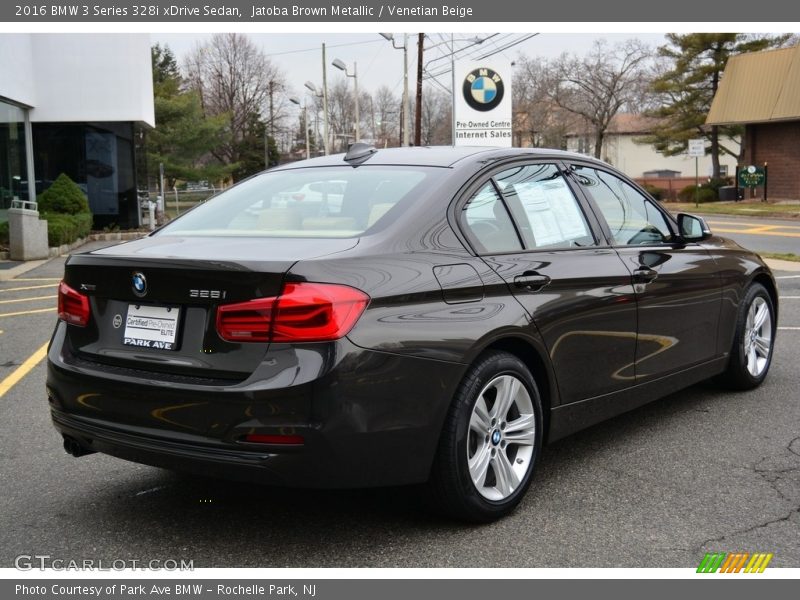 Jatoba Brown Metallic / Venetian Beige 2016 BMW 3 Series 328i xDrive Sedan