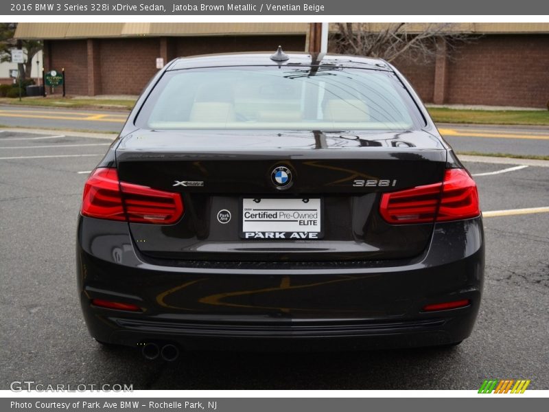 Jatoba Brown Metallic / Venetian Beige 2016 BMW 3 Series 328i xDrive Sedan