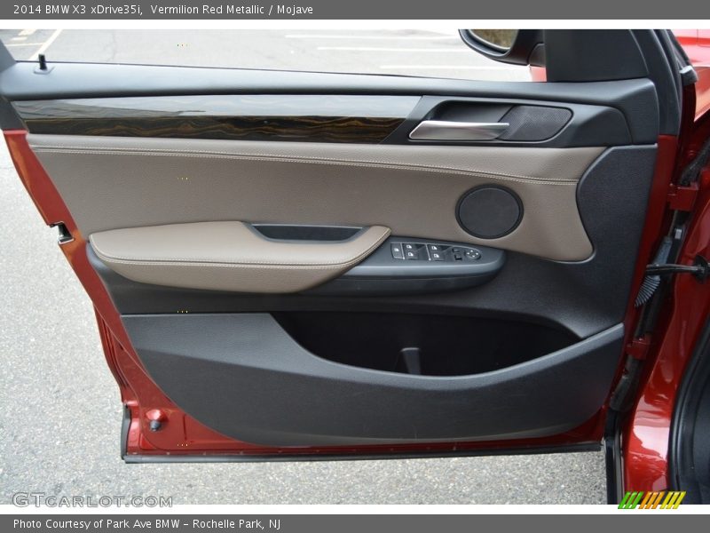 Vermilion Red Metallic / Mojave 2014 BMW X3 xDrive35i