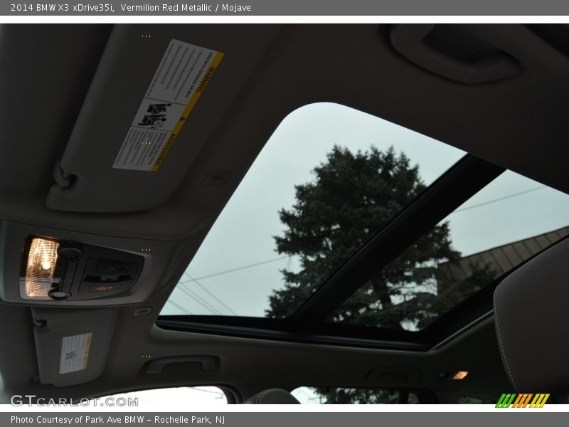 Vermilion Red Metallic / Mojave 2014 BMW X3 xDrive35i