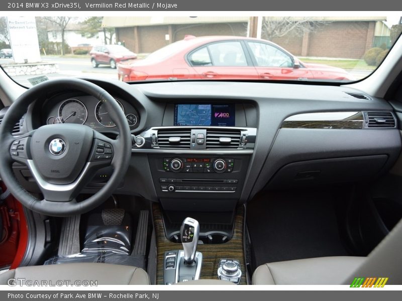 Vermilion Red Metallic / Mojave 2014 BMW X3 xDrive35i
