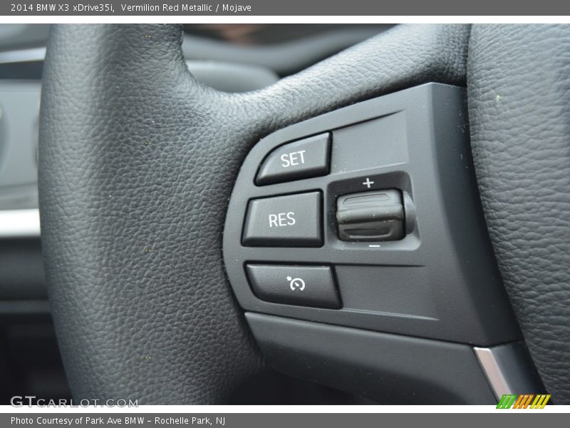 Vermilion Red Metallic / Mojave 2014 BMW X3 xDrive35i