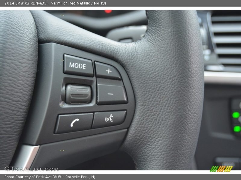 Vermilion Red Metallic / Mojave 2014 BMW X3 xDrive35i