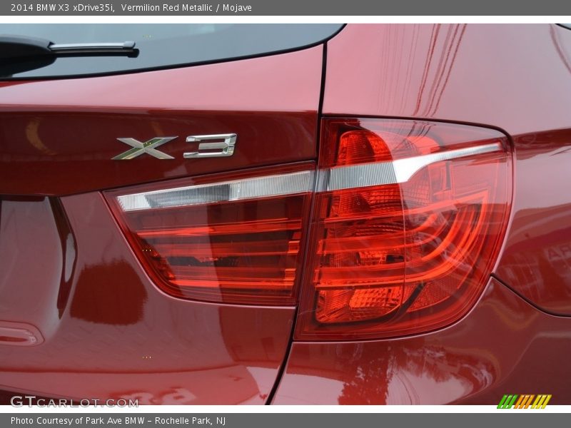 Vermilion Red Metallic / Mojave 2014 BMW X3 xDrive35i