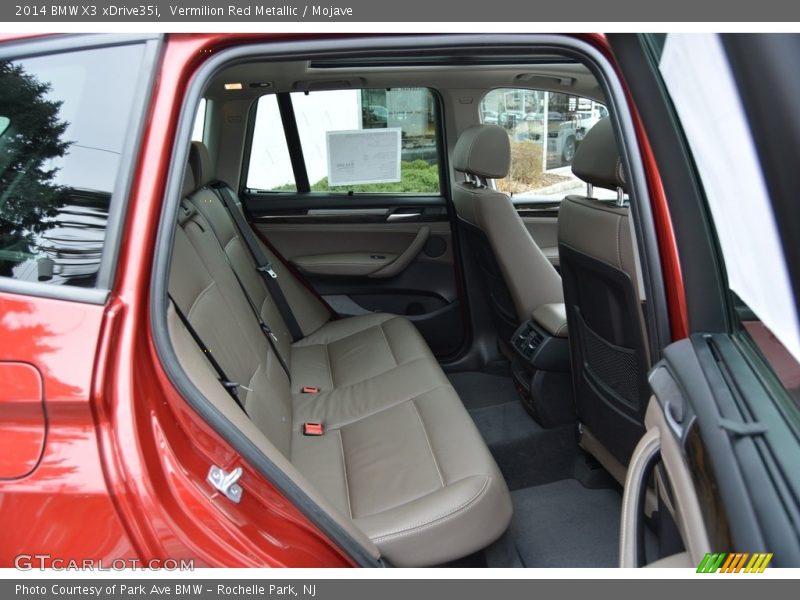 Vermilion Red Metallic / Mojave 2014 BMW X3 xDrive35i