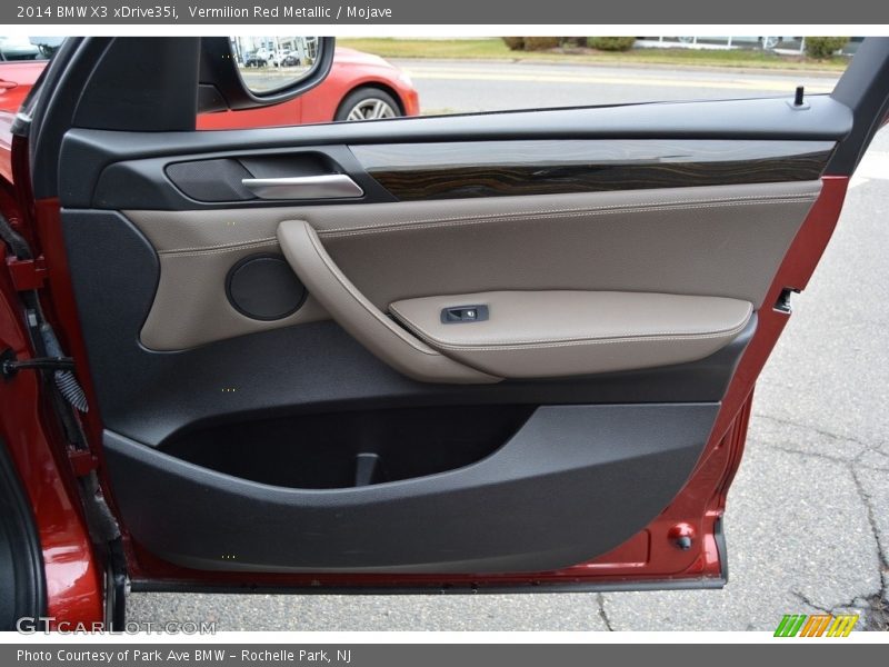 Vermilion Red Metallic / Mojave 2014 BMW X3 xDrive35i