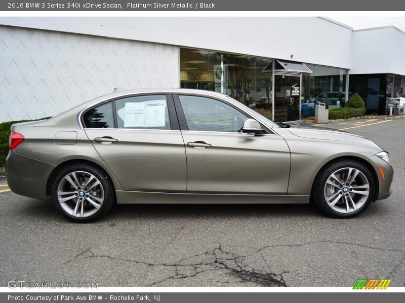  2016 3 Series 340i xDrive Sedan Platinum Silver Metallic