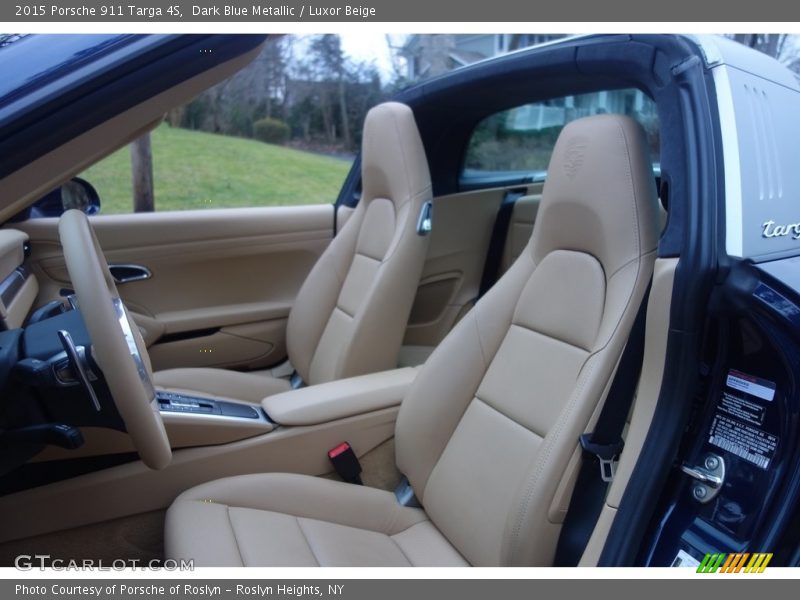 Front Seat of 2015 911 Targa 4S