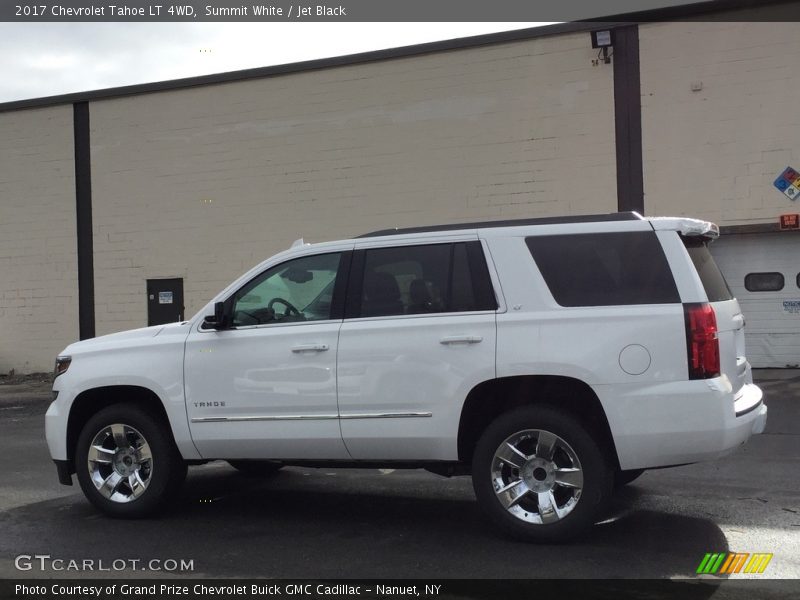 Summit White / Jet Black 2017 Chevrolet Tahoe LT 4WD