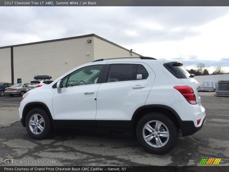 Summit White / Jet Black 2017 Chevrolet Trax LT AWD