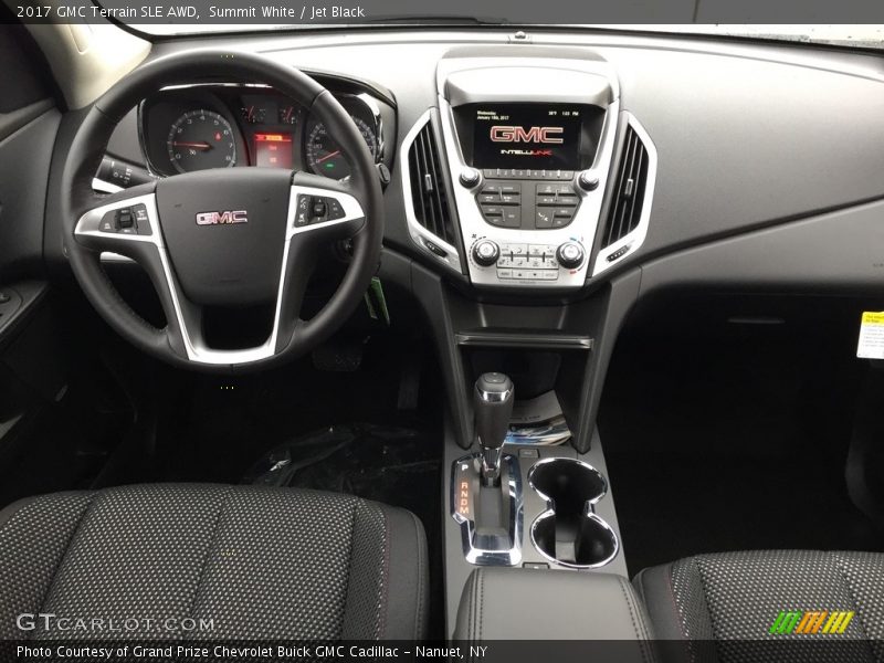 Summit White / Jet Black 2017 GMC Terrain SLE AWD