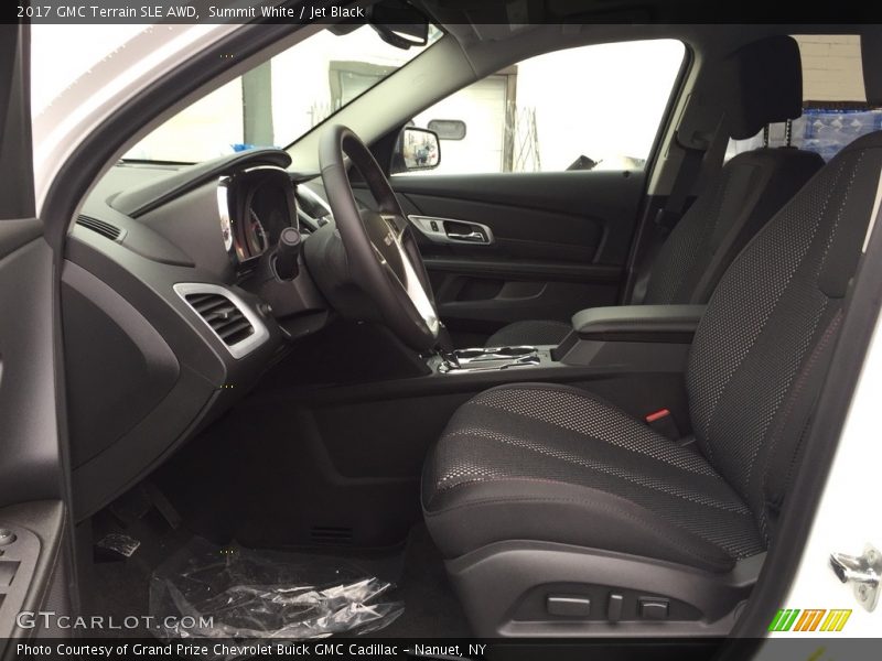 Summit White / Jet Black 2017 GMC Terrain SLE AWD