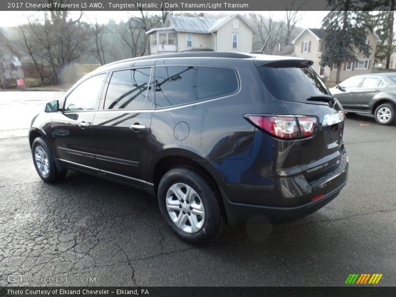 Tungsten Metallic / Dark Titanium/Light Titanium 2017 Chevrolet Traverse LS AWD