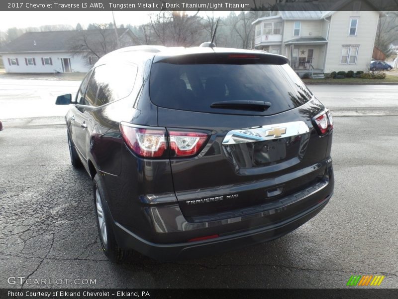 Tungsten Metallic / Dark Titanium/Light Titanium 2017 Chevrolet Traverse LS AWD