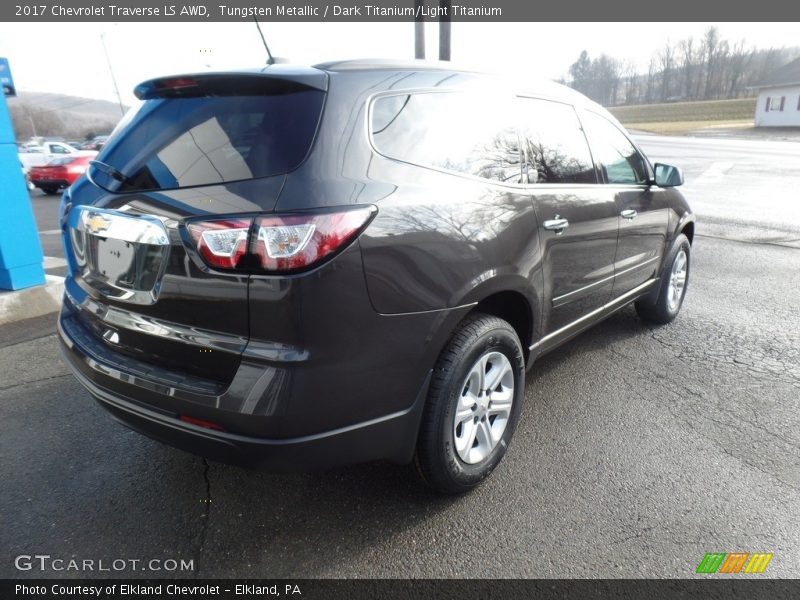 Tungsten Metallic / Dark Titanium/Light Titanium 2017 Chevrolet Traverse LS AWD