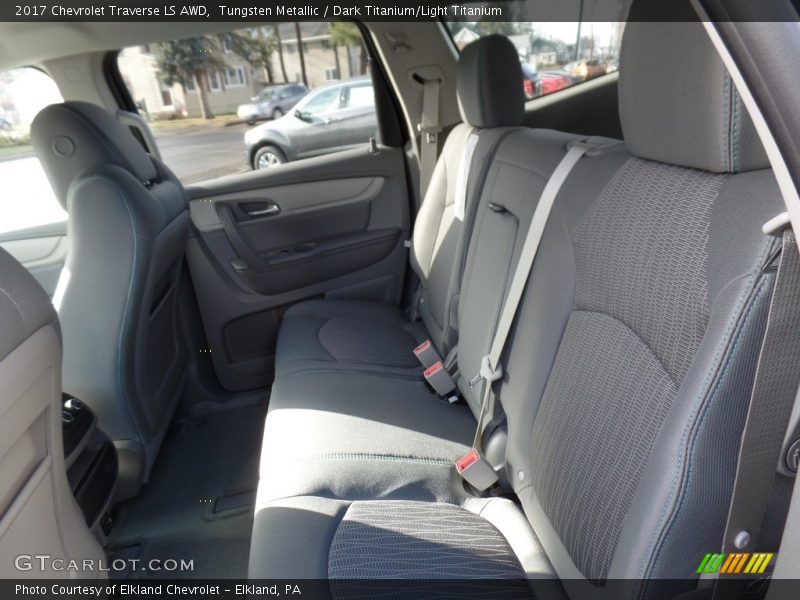 Tungsten Metallic / Dark Titanium/Light Titanium 2017 Chevrolet Traverse LS AWD