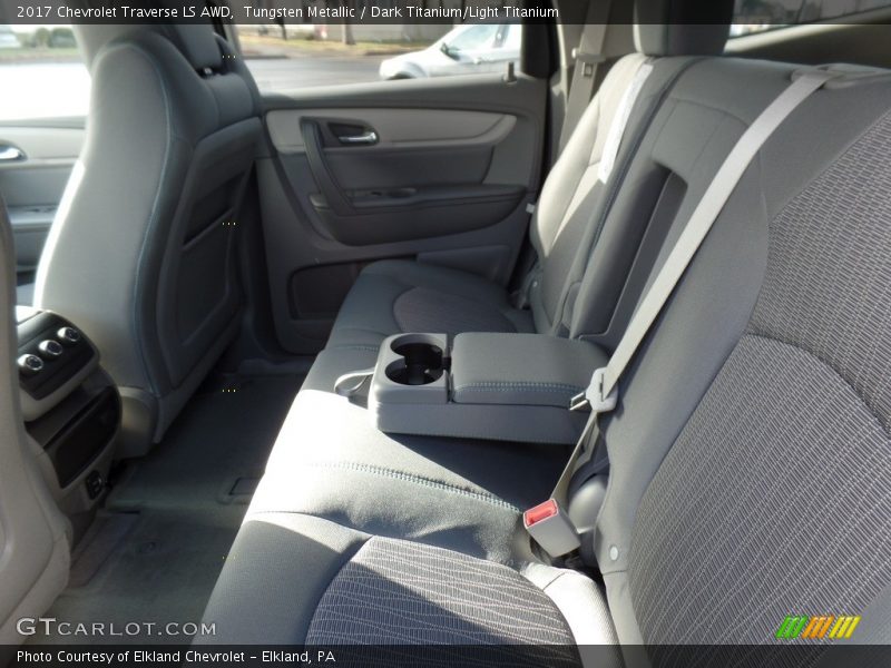 Tungsten Metallic / Dark Titanium/Light Titanium 2017 Chevrolet Traverse LS AWD