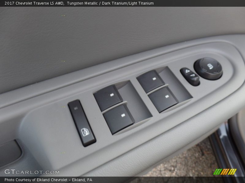 Tungsten Metallic / Dark Titanium/Light Titanium 2017 Chevrolet Traverse LS AWD