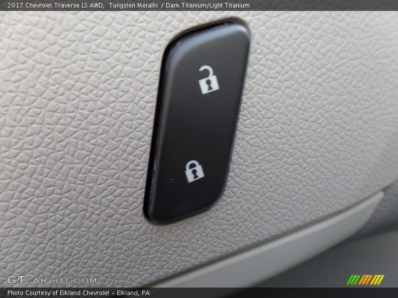 Tungsten Metallic / Dark Titanium/Light Titanium 2017 Chevrolet Traverse LS AWD