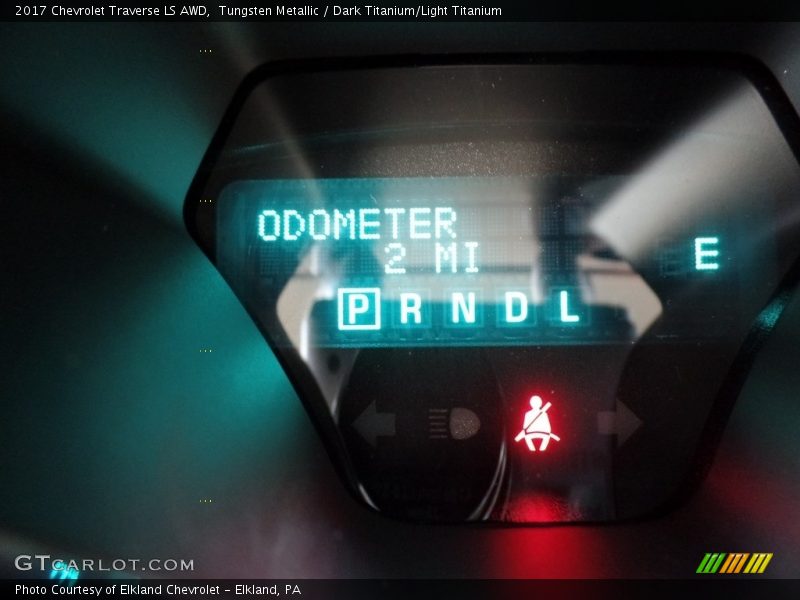 Tungsten Metallic / Dark Titanium/Light Titanium 2017 Chevrolet Traverse LS AWD