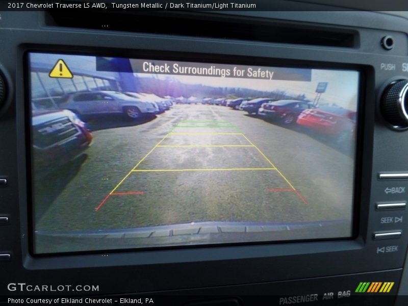 Tungsten Metallic / Dark Titanium/Light Titanium 2017 Chevrolet Traverse LS AWD