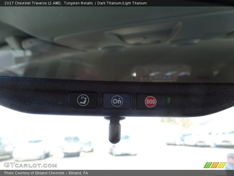 Tungsten Metallic / Dark Titanium/Light Titanium 2017 Chevrolet Traverse LS AWD