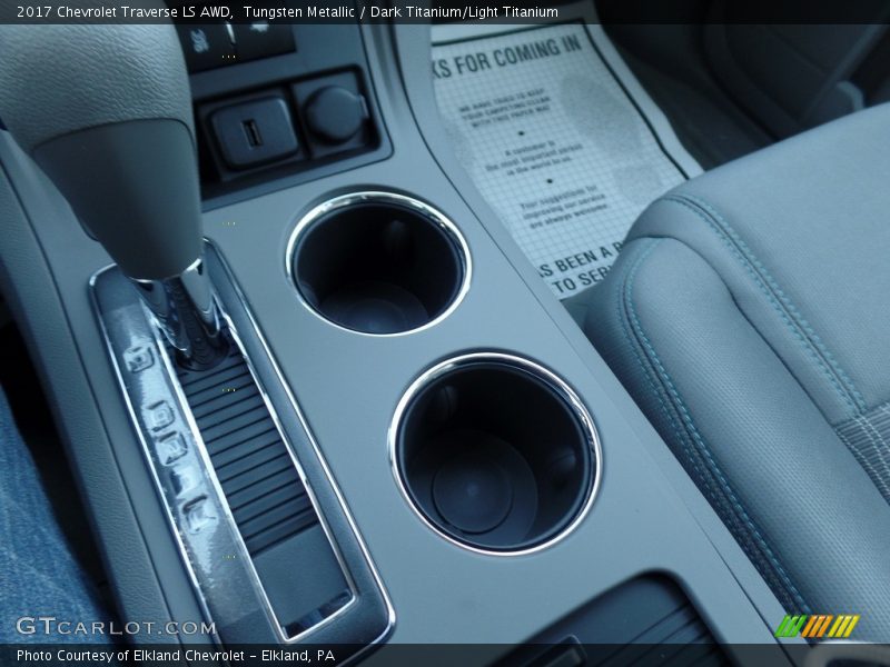 Tungsten Metallic / Dark Titanium/Light Titanium 2017 Chevrolet Traverse LS AWD