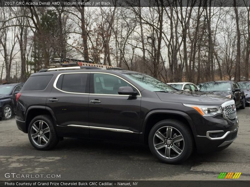 Iridium Metallic / Jet Black 2017 GMC Acadia Denali AWD