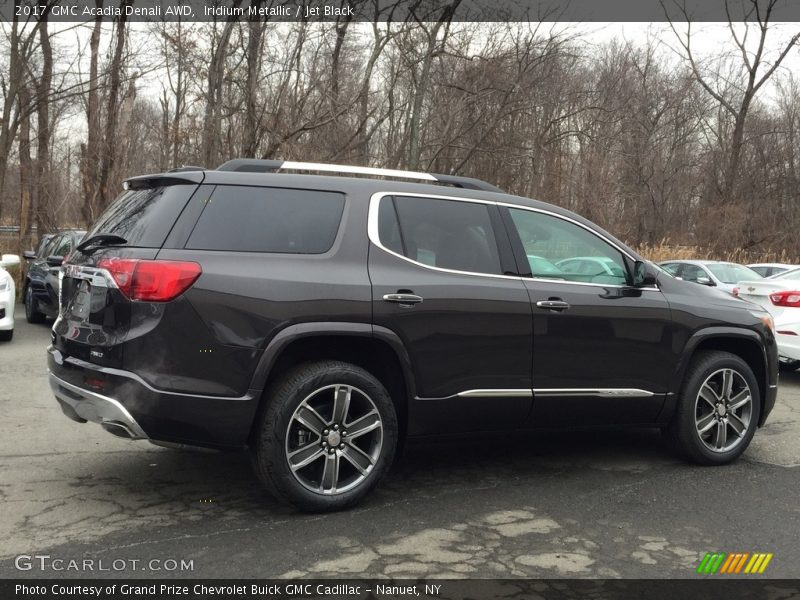 Iridium Metallic / Jet Black 2017 GMC Acadia Denali AWD