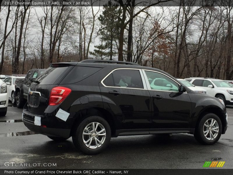 Black / Jet Black 2017 Chevrolet Equinox LT AWD