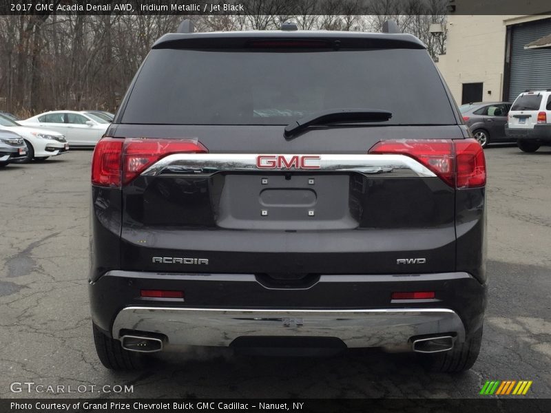 Iridium Metallic / Jet Black 2017 GMC Acadia Denali AWD