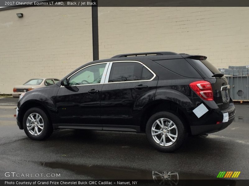 Black / Jet Black 2017 Chevrolet Equinox LT AWD