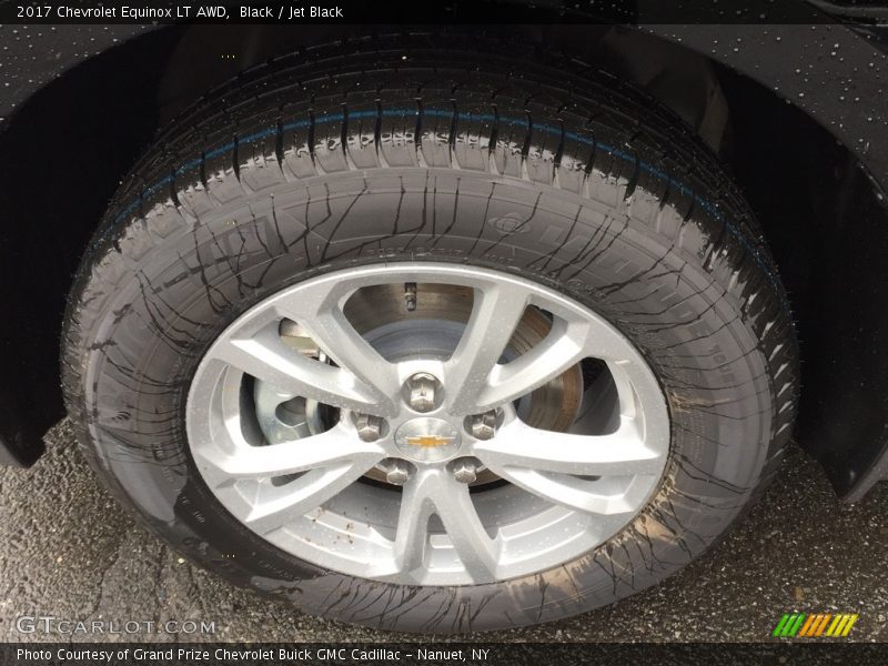 Black / Jet Black 2017 Chevrolet Equinox LT AWD