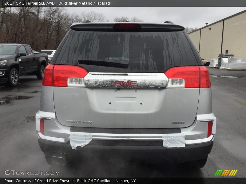 Quicksilver Metallic / Jet Black 2017 GMC Terrain SLE AWD