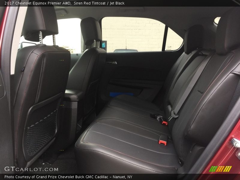 Siren Red Tintcoat / Jet Black 2017 Chevrolet Equinox Premier AWD