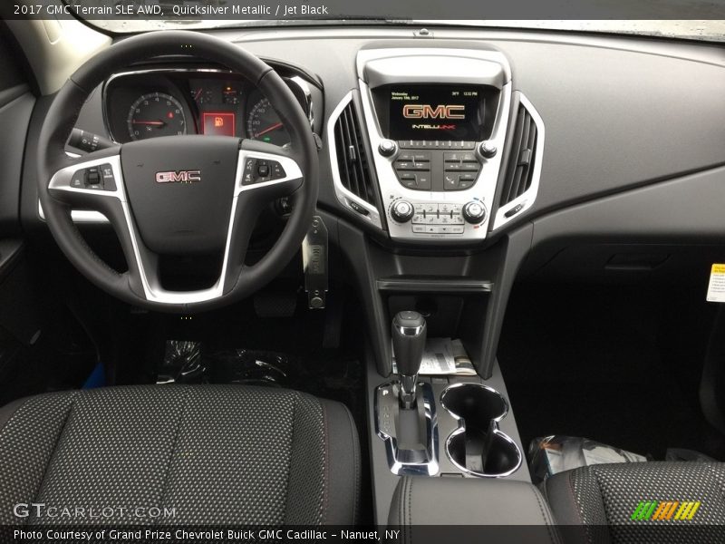 Quicksilver Metallic / Jet Black 2017 GMC Terrain SLE AWD