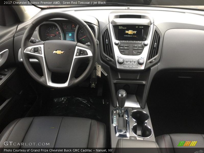 Siren Red Tintcoat / Jet Black 2017 Chevrolet Equinox Premier AWD